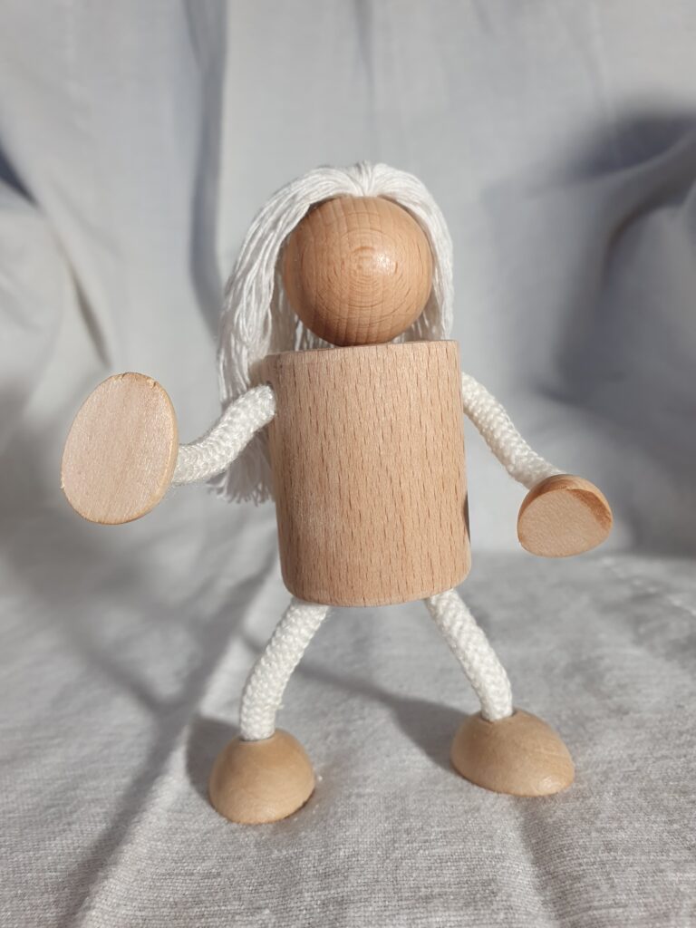 Figur alt groß lang weiß weiß 4