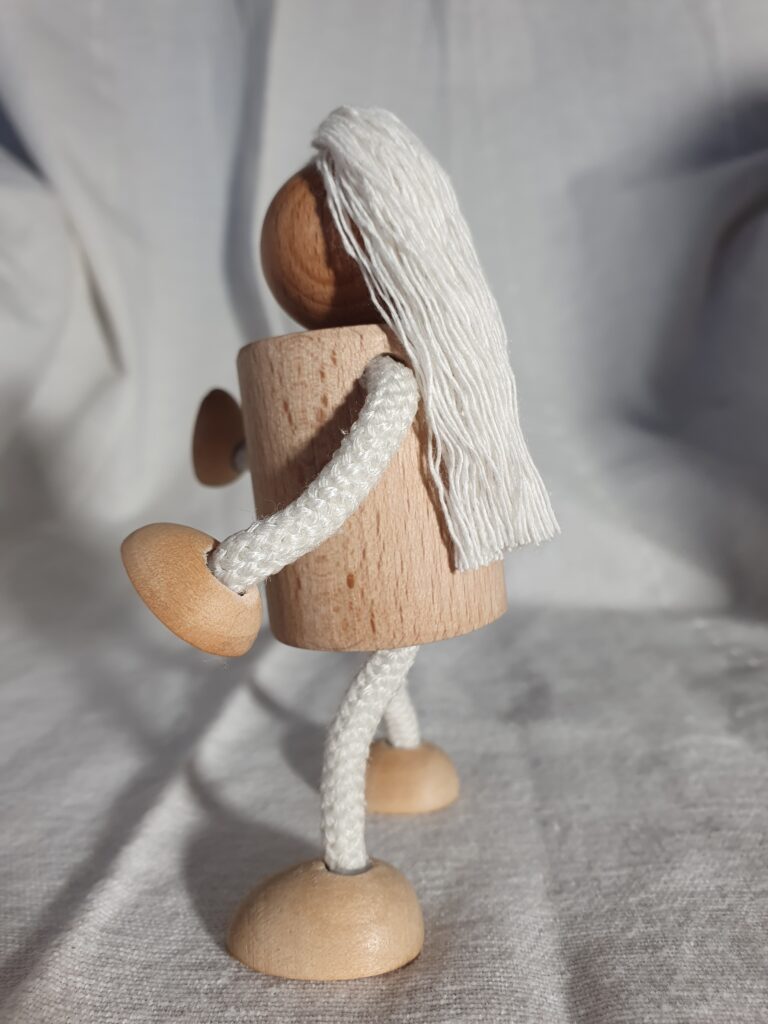 Figur alt groß lang weiß weiß 5
