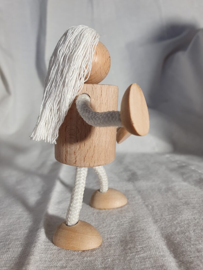 Figur alt groß lang weiß weiß 6