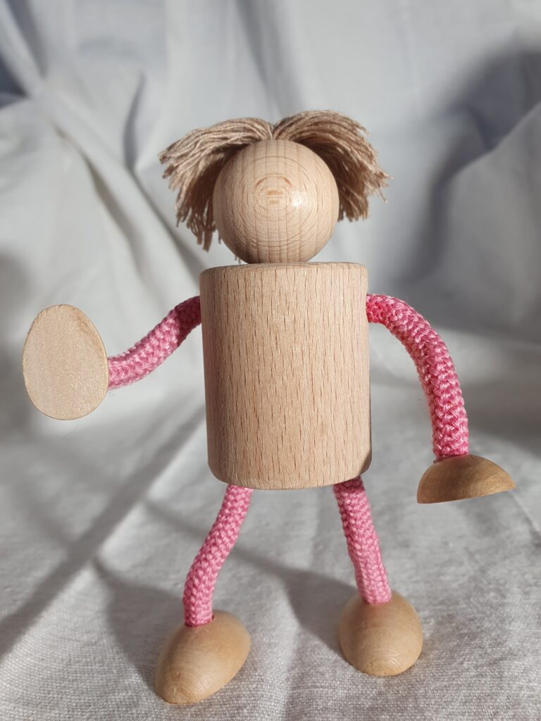 Figur groß kurz rosa 1
