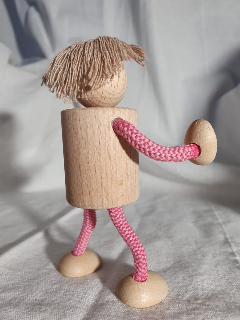 Figur groß kurz rosa 3