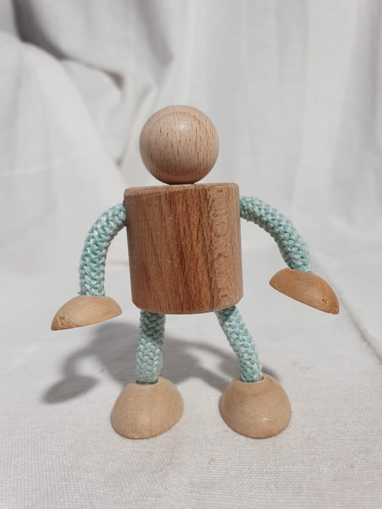 Figur klein kein blau 1